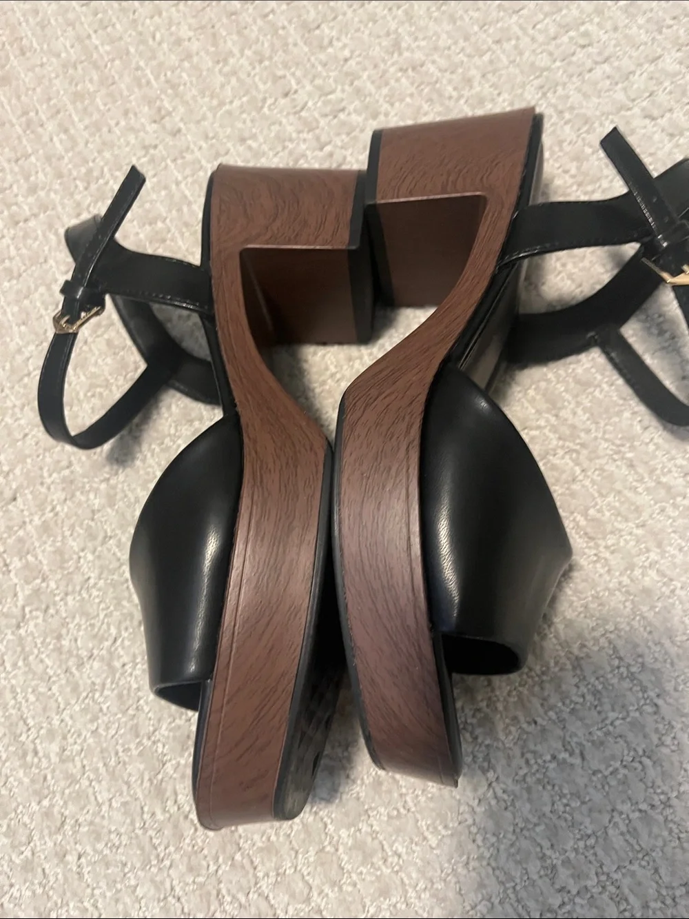 Aerosoles Tate Block Heel Platform Sandals